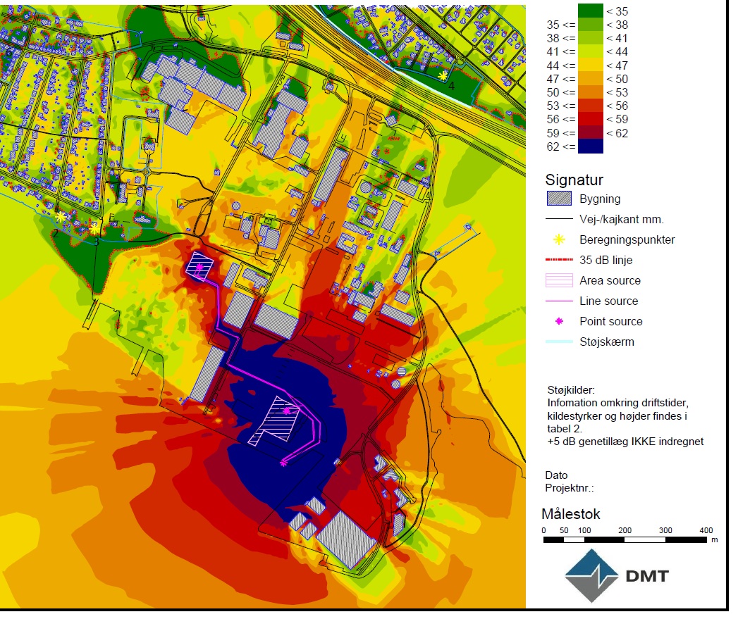 Støjberegning_grid map-byggeplads-2